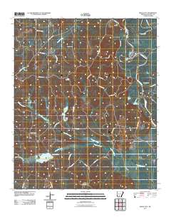 Bragg City 2011 topographic map thumbnail