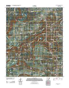 Damascus 2011 topographic map thumbnail