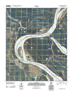 Catfish Point 2011 topographic map thumbnail