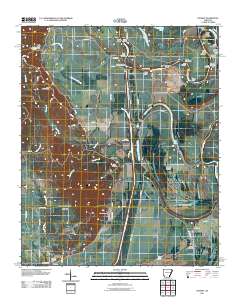 Dansby 2011 topographic map thumbnail