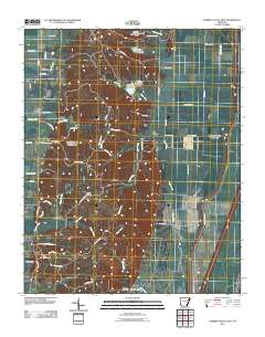 Cherry Valley East 2011 topographic map thumbnail
