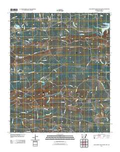 Chalybeate Mountain East 2011 topographic map thumbnail