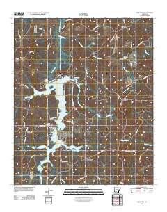 Chidester 2011 topographic map thumbnail