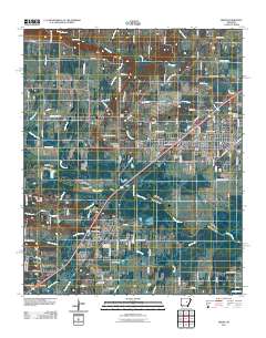 Beebe 2011 topographic map thumbnail