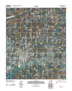 De Queen 2011 topographic map thumbnail