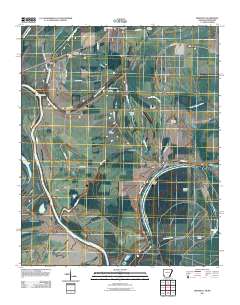 Brickeys 2011 topographic map thumbnail