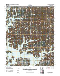 Bull Shoals 2011 topographic map thumbnail
