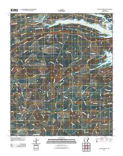 Center Point NE 2011 topographic map thumbnail