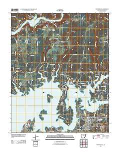 Brownsville 2011 topographic map thumbnail