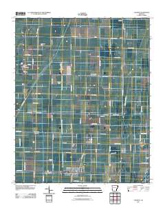 Caraway 2011 topographic map thumbnail