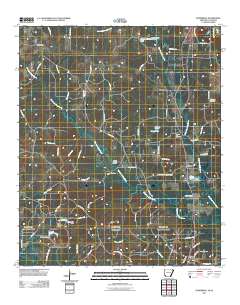 Doddridge 2011 topographic map thumbnail