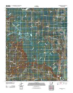 Doddridge NW 2011 topographic map thumbnail