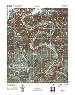 Cotter 2011 topographic map thumbnail
