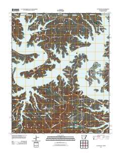 Cotter NW 2011 topographic map thumbnail