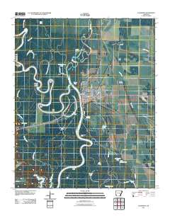 Clarendon 2011 topographic map thumbnail