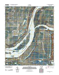 Fletcher Lake 2011 topographic map thumbnail