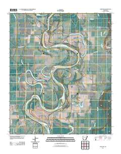 Garland 2011 topographic map thumbnail