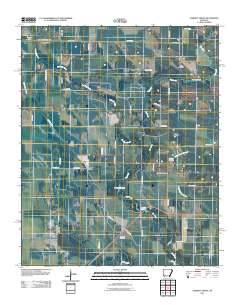 Garrett Grove 2011 topographic map thumbnail