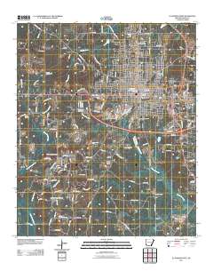 El Dorado West 2011 topographic map thumbnail