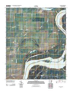 Elaine 2011 topographic map thumbnail