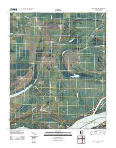 Friars Point NW 2011 topographic map thumbnail
