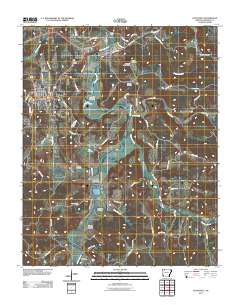 Huntsville 2011 topographic map thumbnail
