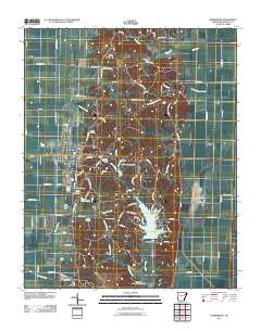 Harrisburg 2011 topographic map thumbnail