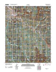 Harrison 2011 topographic map thumbnail