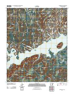 Fairfield Bay 2011 topographic map thumbnail