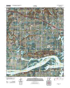 Hartman 2011 topographic map thumbnail