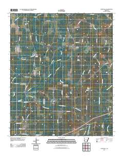 Hopeville 2011 topographic map thumbnail