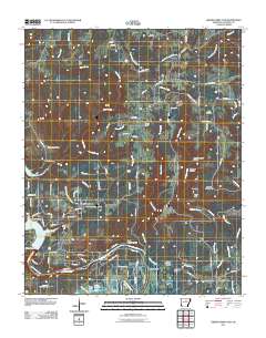 Greers Ferry Dam 2011 topographic map thumbnail