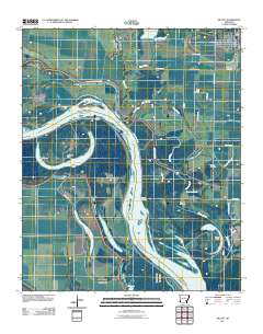 Gillett 2011 topographic map thumbnail