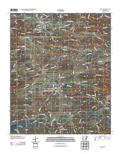 Gillham 2011 topographic map thumbnail