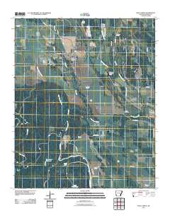 Holly Grove 2011 topographic map thumbnail