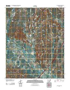 Hollywood 2011 topographic map thumbnail