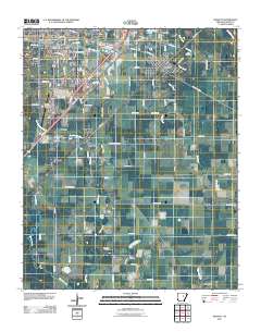 Kensett 2011 topographic map thumbnail