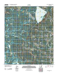 Marais Saline 2011 topographic map thumbnail
