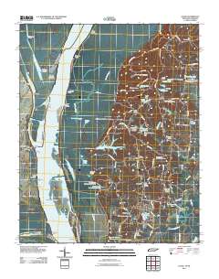 Locke 2011 topographic map thumbnail