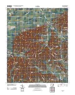Lafe 2011 topographic map thumbnail
