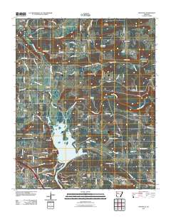 Knoxville 2011 topographic map thumbnail