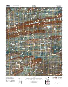 Hackett 2011 topographic map thumbnail