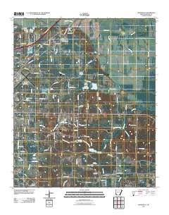 Mandeville 2011 topographic map thumbnail