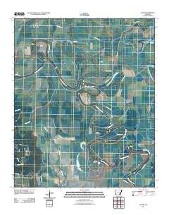 Gourd 2011 topographic map thumbnail