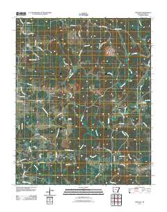 Pineville 2011 topographic map thumbnail