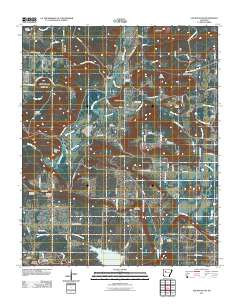 Lee Mountain 2011 topographic map thumbnail