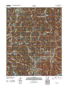 Osage SW 2011 topographic map thumbnail