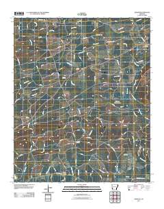 Newhope 2011 topographic map thumbnail