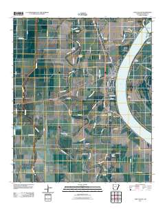 Lake Village 2011 topographic map thumbnail