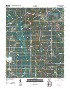 Kingsland 2011 topographic map thumbnail